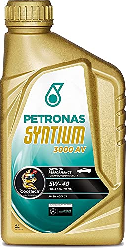 PETRONAS Syntium 3000 AV Motoröl Öl 5W40 1L 1Liter ACEA C3 API SN