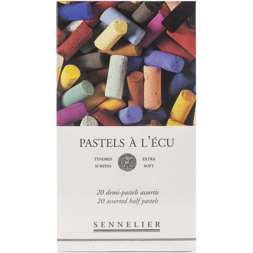 Sennelier Savoiroir-Brötchen Soft Pastels Half Stick Set 20/Pkg