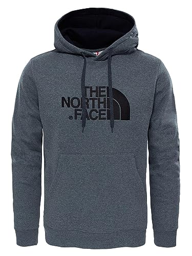 The North Face Herren Kapuzenpullover Drew Peak, tnf medium grey heather/tnf black, S, T0AHJYLXS
