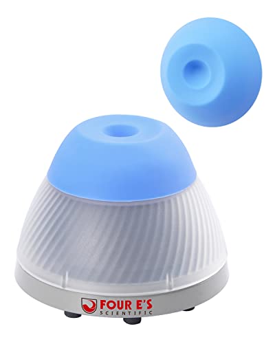 PRECIPETTE 5000rpm Mini Vortex Mixer Schüttler Paint Shaker Mischer 5000UpM Farbschüttler Farbmixer für Acrylfarben Citadelfarben Nagellacke Wimpernkleber Blau&Blau