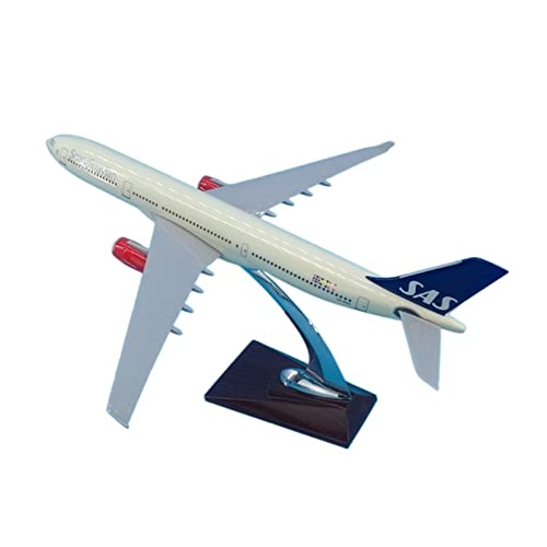 KANDUO Für: Druckguss-Flugzeug im Maßstab 1:172, 32 cm, A330-Modell, skandinavisches SAS Airlines, Basislegierung, Geschenke für Familie und Freunde
