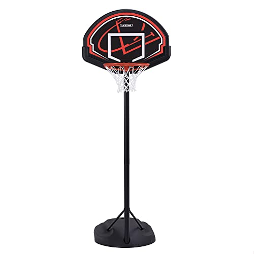LIFETIME 90022 Rebound Mobile Basketballanlage Basketballständer, Bunt, M
