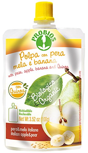 PROBIOS Fruchtpuree Mit Quinoa Bio, 18er Pack (18 x 100 g)