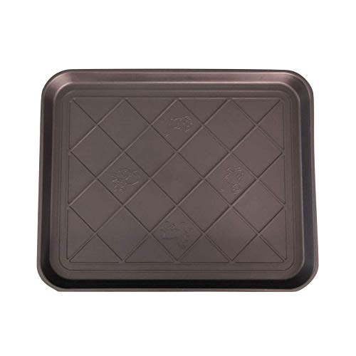Boot Tray Multi-Purpose 19.6" x 15.74" x 1.2" Floor Protection-Pet Bowls-Paint-Dog Bowls,Shoes, Pets, Garden - Mudroom, Entryway, Garage-Indoor and Outdoor Friendly A