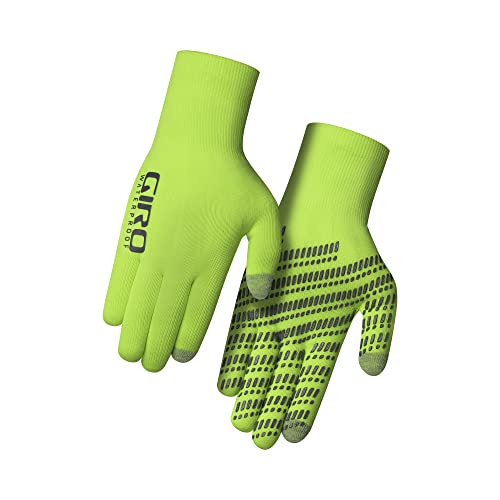 Giro Xnetic H20 Fahrrad Handschuhe lang wasserdicht gelb 2021: Größe: XL (10)