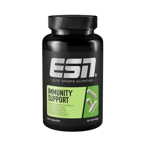 ESN Immunity Support, 120 Kapseln, 30 Portionen, mit Pflanzenextrakten, Zink und Vitaminen