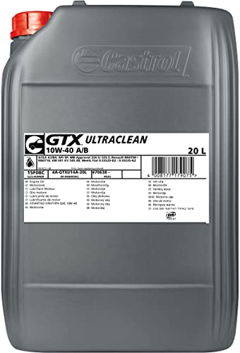 Castrol GTX ULTRACLEAN 10W-40 A/B, 20 Liter
