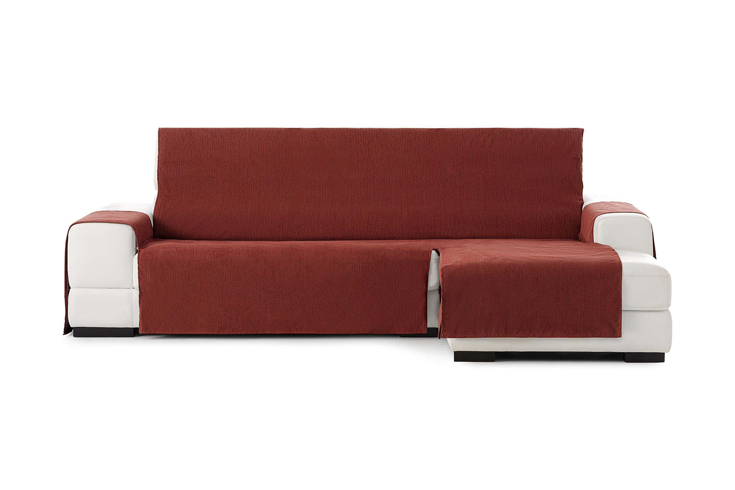 Eysa Loira Protect wasserdichte und atmungsaktive Sofa überwurf, 65% Polyester 35% Baumwolle, orange, 290 cm