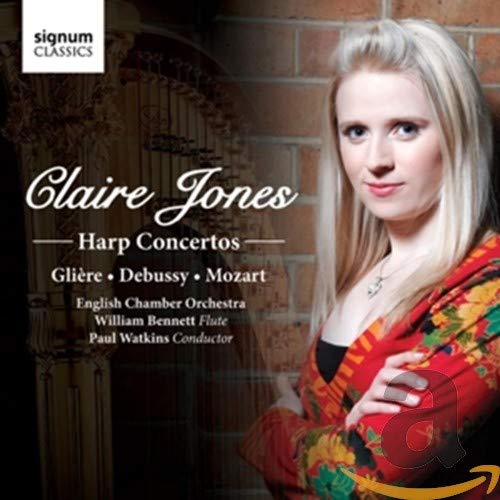 Harfenkonzerte - Werke von Gliere, Debussy & Mozart