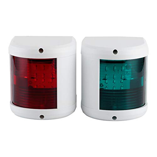 LED Navigationslicht für Boot, Navigationsleuchte, vorne und hinten, rot und grün, wasserdicht, für Yacht, Boot