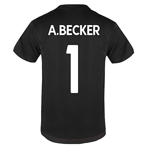 Liverpool FC - Jungen Trainingstrikot - Offizielles Merchandise - Schwarz - Alisson Becker 1-6-7 Jahre