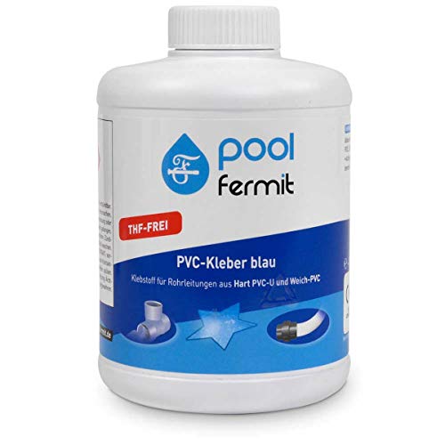 pool fermit Pool PVC-Kleber, blau, 1000ml