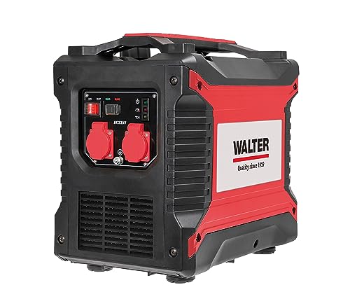 Walter Inverter Stromerzeuger 2000 W, 30 V~/50 Hz, Benzin, Max. Leistungsabgabe im Kurzzeitbetrieb 2050W, luftgekühlt