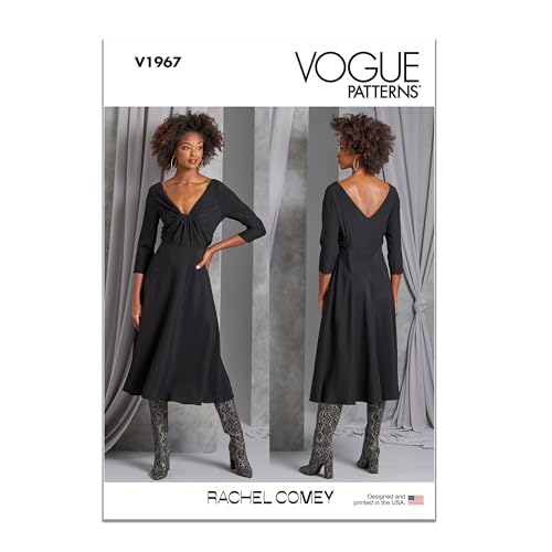 Vogue V1967H5 Damenkleid von Rachel Comey H5 (34-36-38-40)