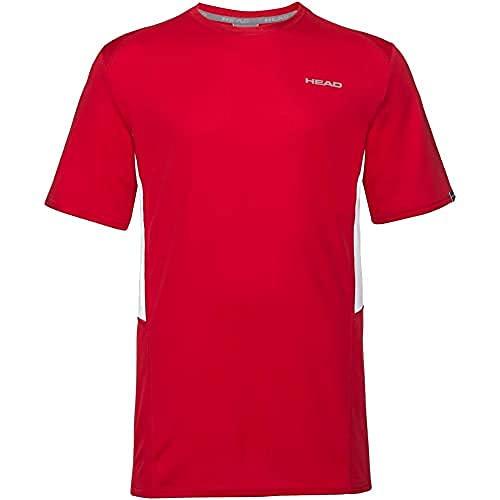 HEAD Herren Club Tech T-Shirt M, red, XL