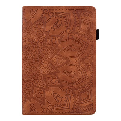 FDPEISHI Amazon Kindle Paperwhite 5 2021 6.8 Inch | Compatible with 11Th Generation (2021 Release) Embossed Leather Funda Kindle Paperwhite Signature Edition Ereader,Brown,Flower,Paperwhite 11Th 2021