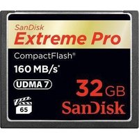 32 GB CompactFlash SANDISK EXTREME Pro 160MB/s SDCFXPS-032G (SDCFXPS-032G-X46)