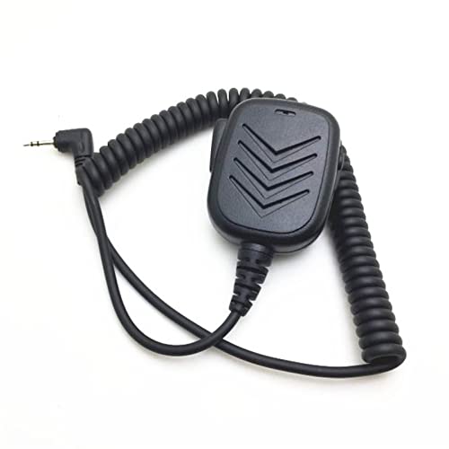 ARSMI Das Handheld-Mikrofon Mini MT600. Ist for Motorola kompatibel TLKR T80 T5 T5 T5 T5410 T5428 FR50 XTR446 T5428 T6200 Walkie-Talkie-Mikrofon (Color : Black)