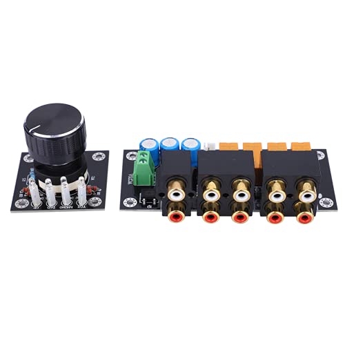 Audio-Umschalter, Audiosignal-Auswahlplatine Langlebiger und zuverlässiger 1-4-Wege-Anpassung Audiosignal-Auswahlschalter 1,6 mm dick für Audio-Heimmedien