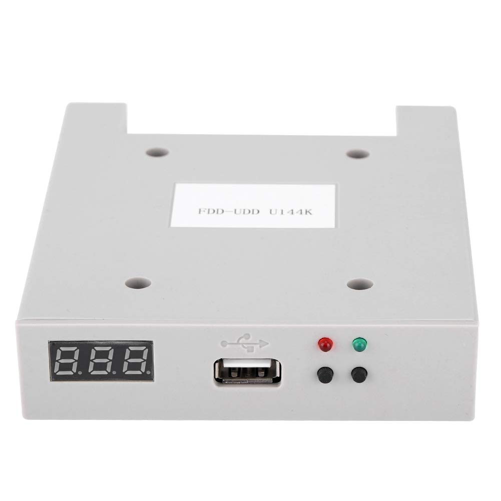 Tangxi USB-Floppy-Emulator, 3,5 "FDD-UDD U144K 1,44 MB USB-SSD-Floppy-Laufwerk-Emulator für industrielle Steuerungen