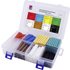 TRU COMPONENTS T1807CA007 Schrumpfschlauchsortiment Rot, Blau, Gelb, Grün, Transparent, Braun, Wei�