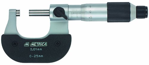 Metrica Mikrometer 0-25 M/Trommelkupplung, 44351