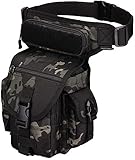 Multi-Purpose Tactical Drop Leg Bag Military Gürteltasche Cross-Leg Ausrüstung MOLLE Panel Motorrad Reiten Trekking Taktik Outdoor Hüfttasche