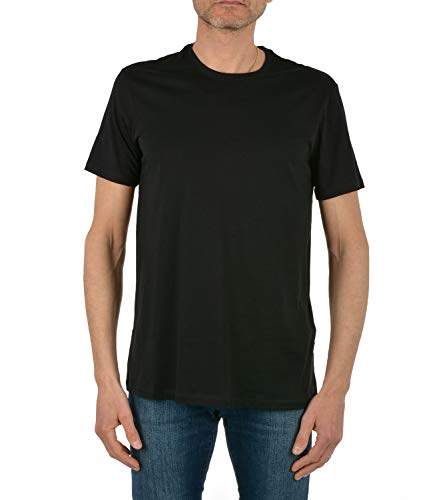 Armani Exchange Herren Pima small Logo T-Shirt, Schwarz (Black 1200), X-Large (Herstellergröße:XL)