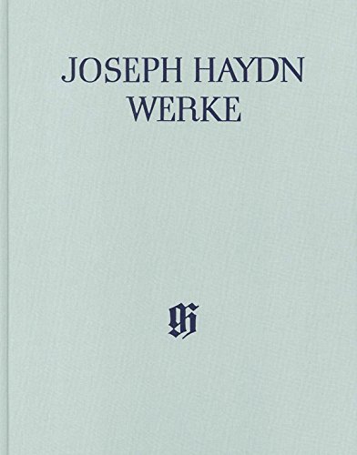 Joseph Haydn Werke Reihe 1 Band 5a: Sinfonien um 1766-1769