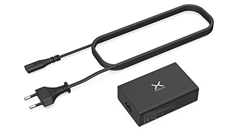 KRUX Wandladegerät 4X USB, 1x Typ C, QC 3.0, PD; 60 W + Kabelhalter | KRX0044
