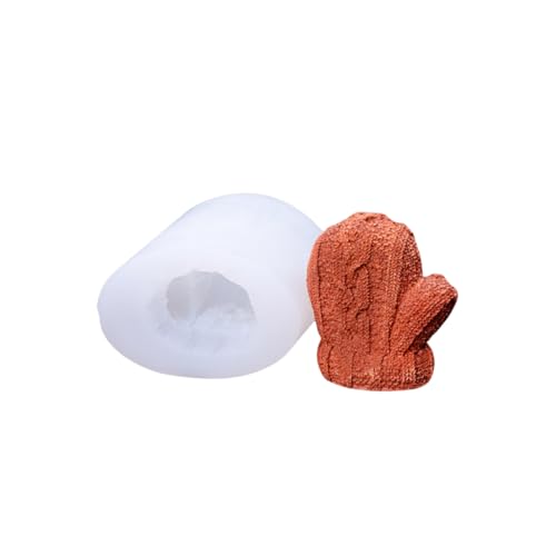 Fondant Formen 1 Stück Plüschhandschuhe Kerzen Duftgips Silikonformen Diy-Ton Weiche Keramik Tropfende Gummiformen