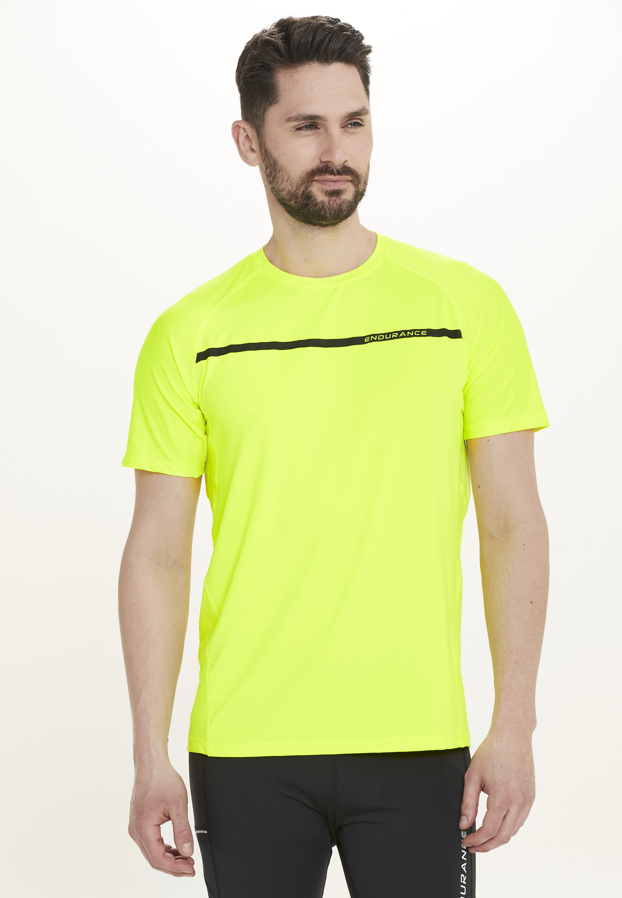 Endurance Herren T-Shirt Serzo aus schnelltrocknendem Funktionsstretch 3069 Rosin, XL