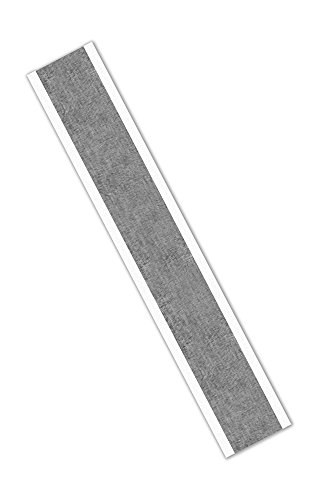 TapeCase 420 1,9 x 15,2 cm, 100 dunkelsilbernes Blei/Gummi-Klebeband, umgewandelt von 3M 420, 60–225 Grad F Leistungstemperatur, 0,0068 Zoll Dick, 15,2 cm Länge (100 Stück)