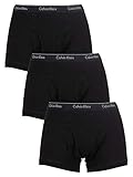 Calvin Klein Herren Unterwäsche Boxershort 3er Pack Trunk Gr. L Schwarz NB1893A