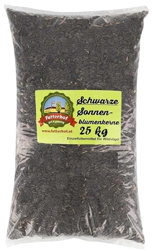 Futterhof Schwarze Sonnenblumenkerne 25 kg