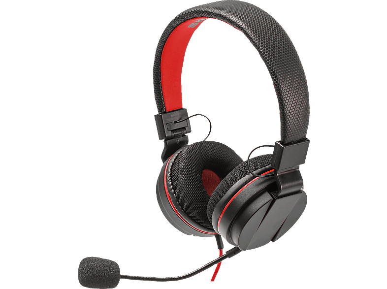 SNAKEBYTE SB913112, On-ear Gaming Headset Schwarz/Rot