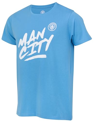 T-Shirt Manchester City – Offizielle Kollektion, blau, XXL