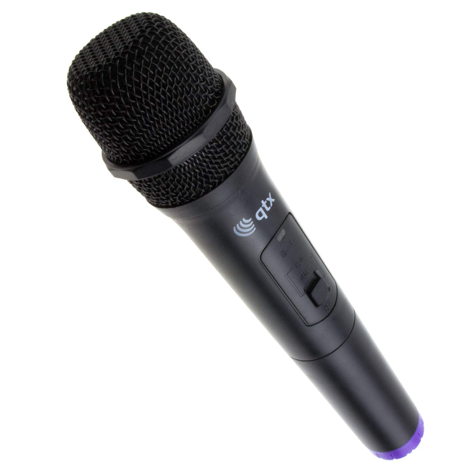 USB Kraft Wireless WLAN UHF Handheld Karoke/Singing Mikrofon Set 864.8MHz