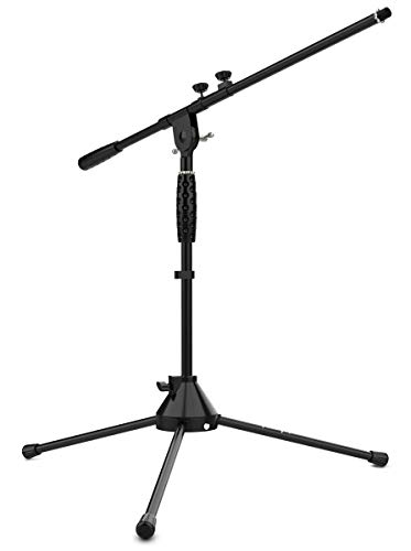 Audibax Standmic-inst Kurzer Mikrofonständer für Schlagzeug oder Gitarre