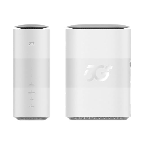 ZTE 5G CPE MC888, Unlocked 5G WiFi Home Router, Fast WiFi 6, Up to 3.8Gbps, Premium Design with Low Power Consumption