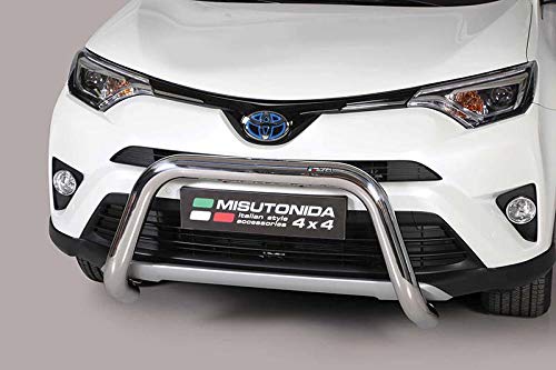 Mach SuperBar Frontmanschette in Edelstahlrohr Rav 4/Hybrid 2016