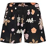 Maloja Damen BergiselM. Shorts, deep Black Flora, L