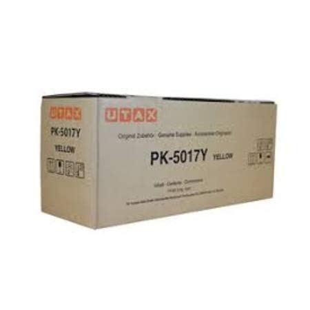 Original Utax 1T02TVAUT0 / PK-5017Y, Premium Drucker-Kartusche, Gelb, 6000 Seiten
