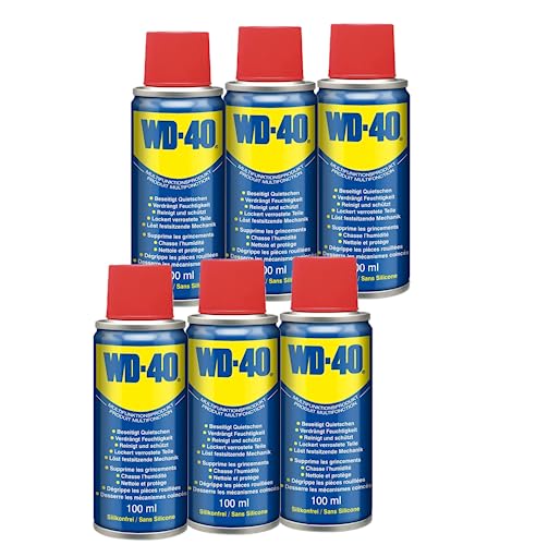WD-40 Multifunktionsprodukt Classic 6x100ml | Öl Spray | Kriechöl | Schmiermittel | Multifunktionsöl | Sprühöl