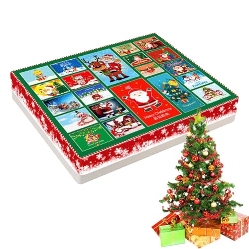 Shichangda Weihnachts-Adventskalender-Boxen | Weihnachtsbox-Preise, Spielzeug,Strumpffüller-Karnevalspreise für Kinder