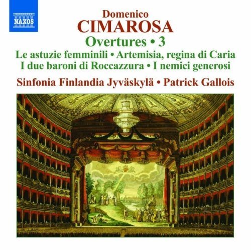 Cimarosa: Overtures, Vol. 3 by Sinfonia Finlandia Jyvaskyla (2013-05-04)