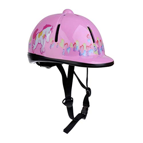 Heemtle Kinder Kinder einstellbare Pferd Reiten Hut/Helm Kopf Schutzausrüstung 8 Farben optional (einstellbar:48-54CM)
