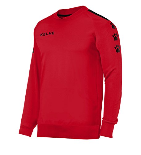 KELME Lince Herren-Sweatshirt XL Rot/Schwarz