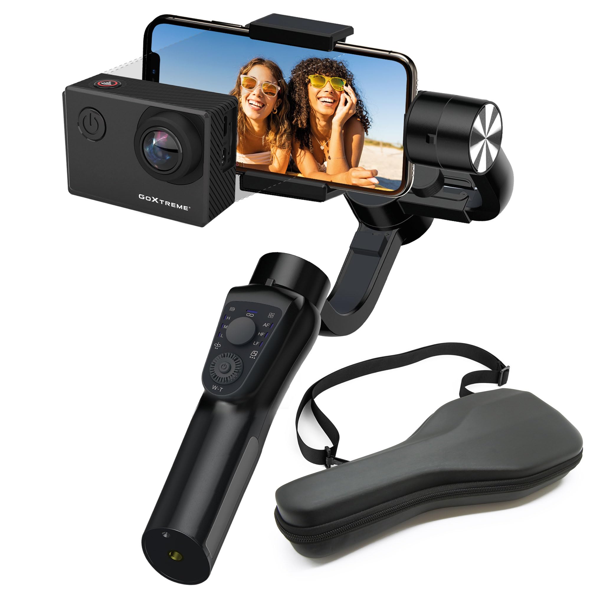 GoXtreme GX3 3-Achsen-Gimbal für Smartphones und Action Cams