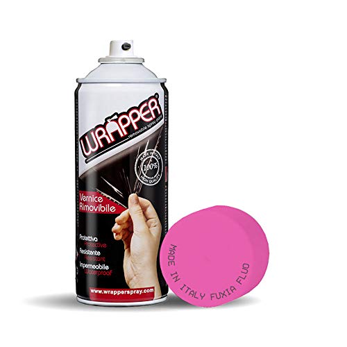 Quattroerre 16425 Wrapper Spray Farben abnehmbar uni spezielle Fuxia Fluo